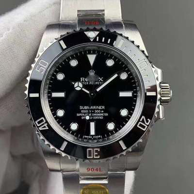 SUBMARINER 114060-97200 NOOB FACTORY V10 BLACK DIAL M124060-0001 41MM CLEAN