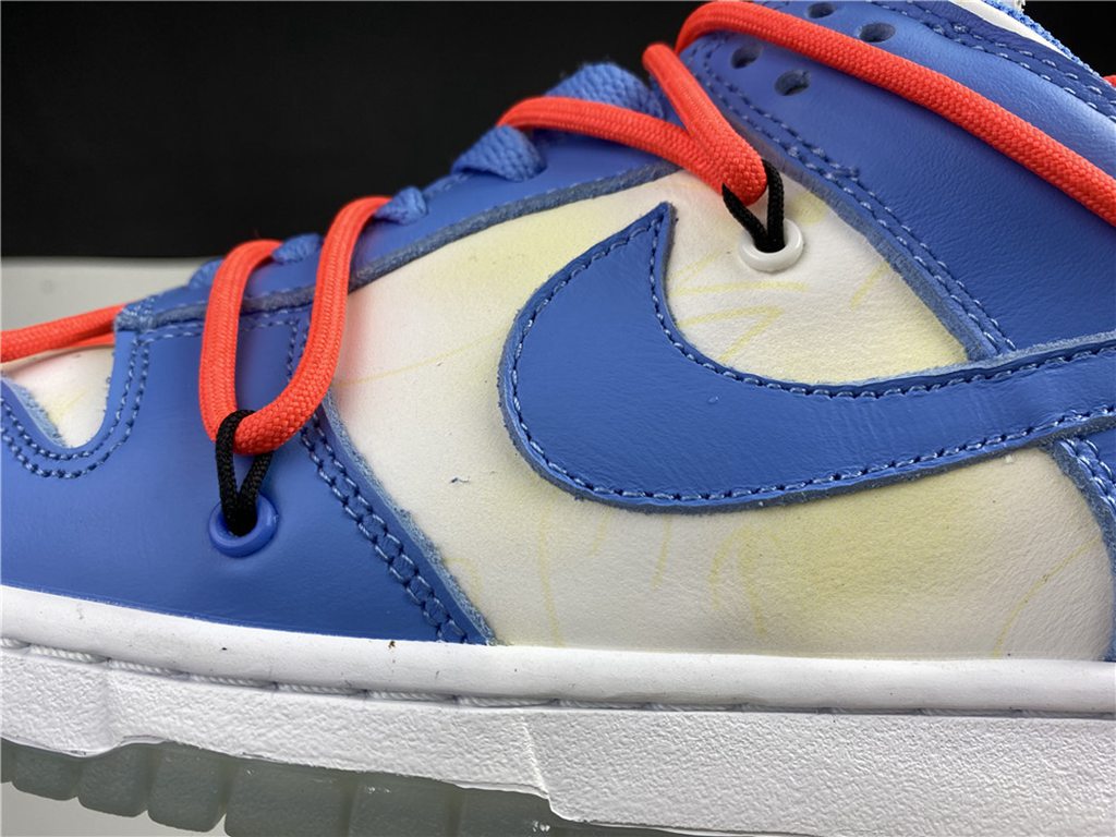 Off-White x Nike Dunk Low Blue