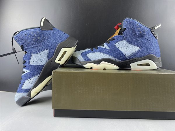 Air Jordan 6 ??Washed Denim