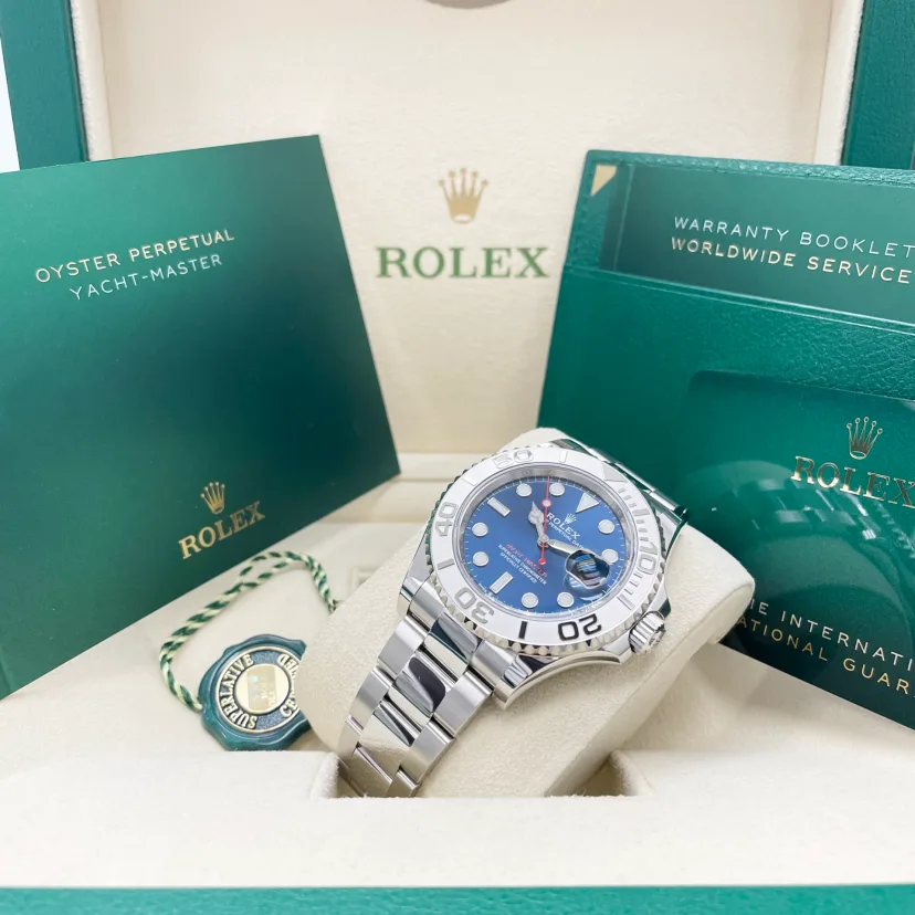 2022 Rolex Yacht-Master 40 Blue