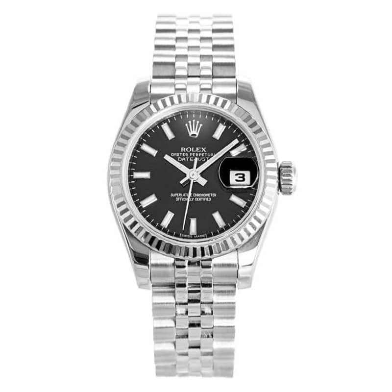 Rolex Datejust Black 179174 Ladies 26MM