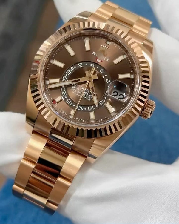 Sky-Dweller 42mm 326935 18K Rose Gold