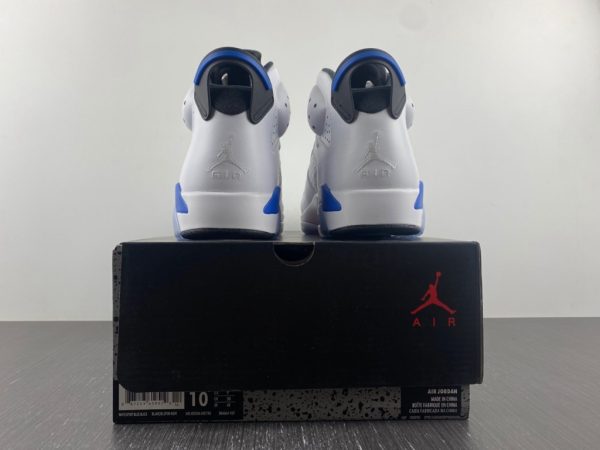 AIR JORDAN 6 RETRO SPORT BLUE