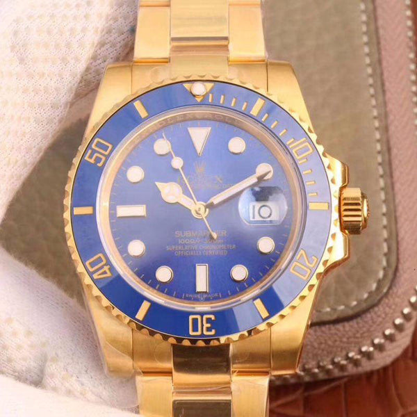 116618LB YELLOW GOLD BLUE