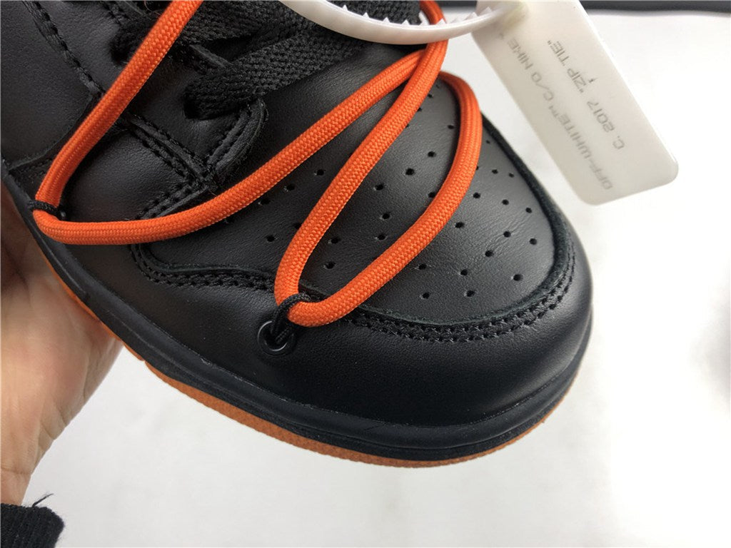 off-White SB Dunk BLACK ORANGE