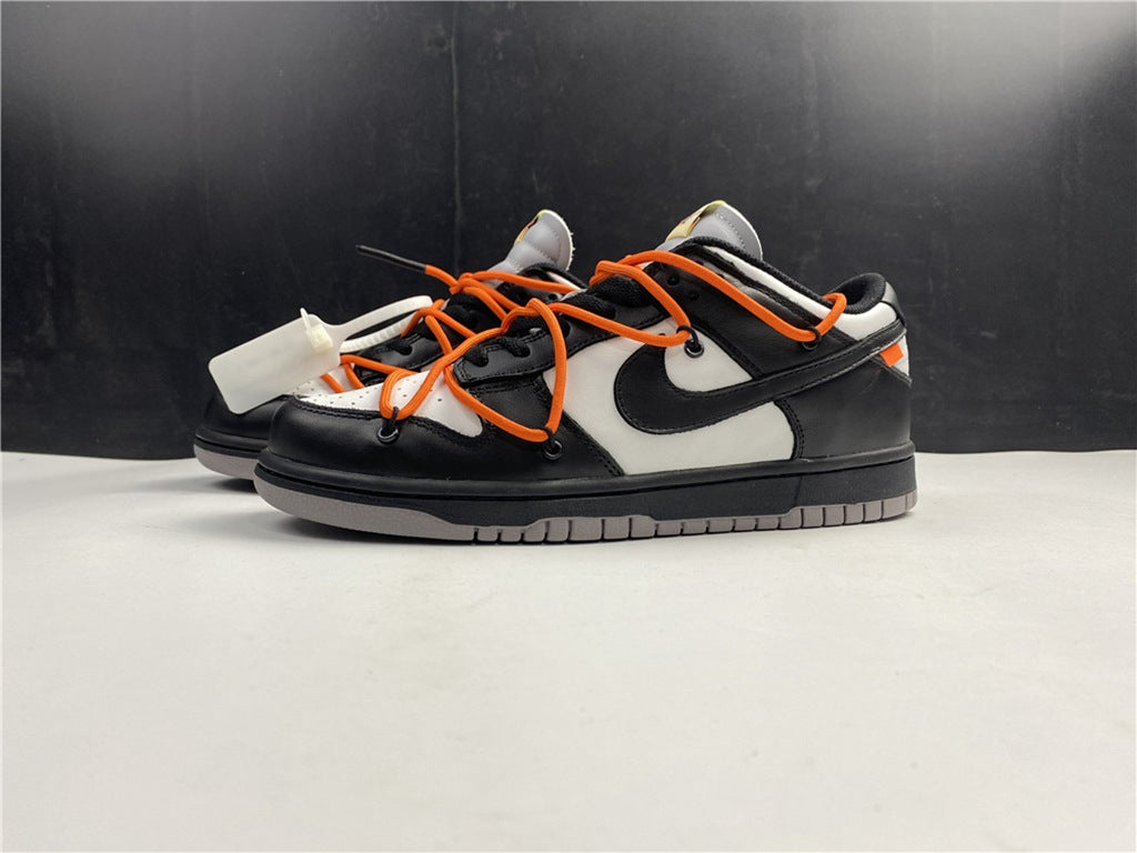 Off-White x Nike Dunk Low Black Grey