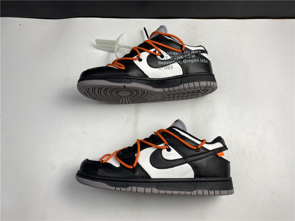 Off-White x Nike Dunk Low Black Grey