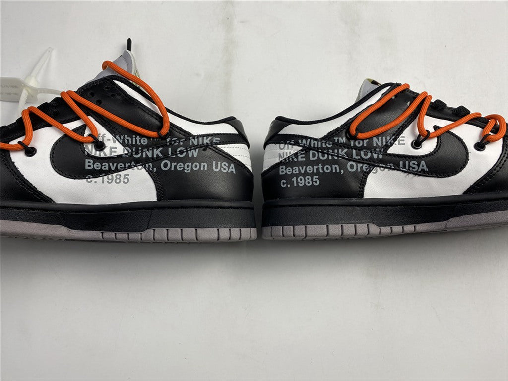 Off-White x Nike Dunk Low Black Grey