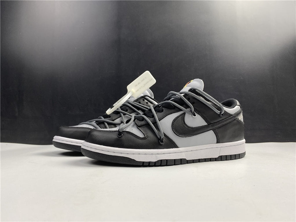 Off-White x Nike Dunk Low White Black