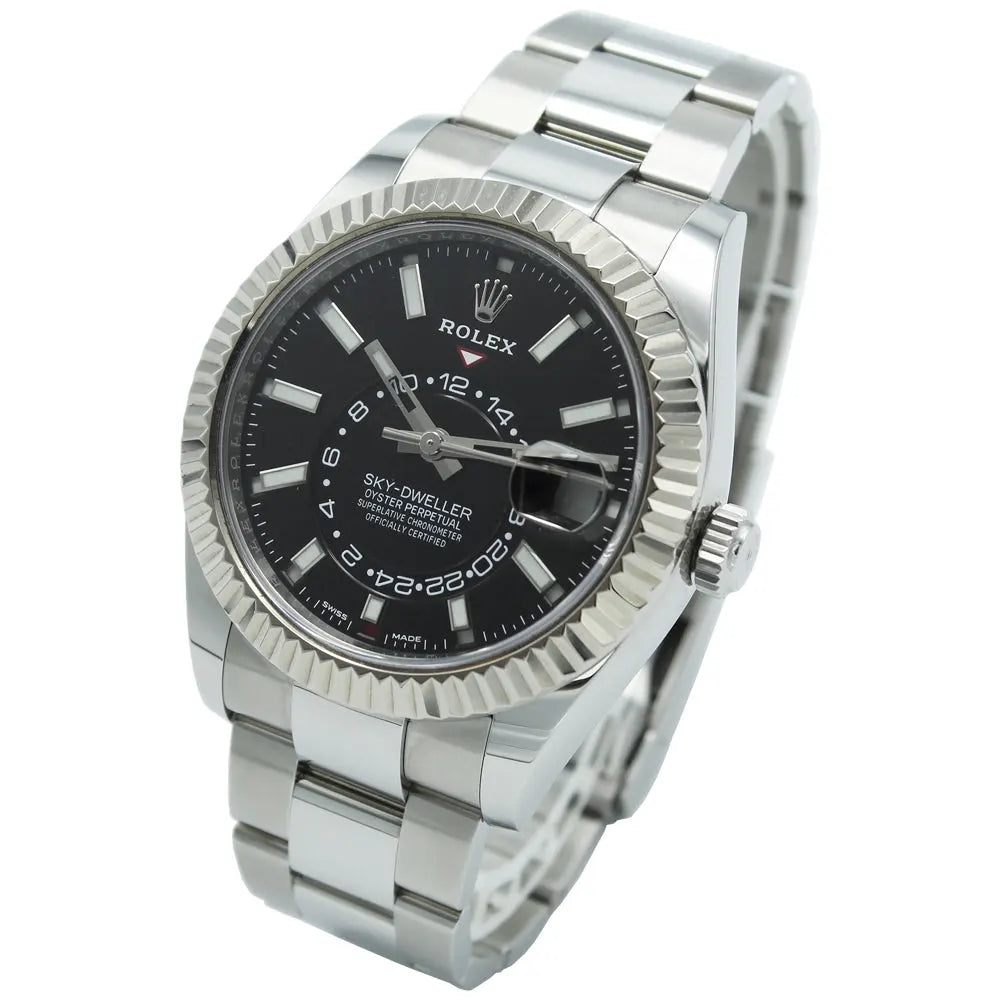 Sky-Dweller 326934 (Black Dial)