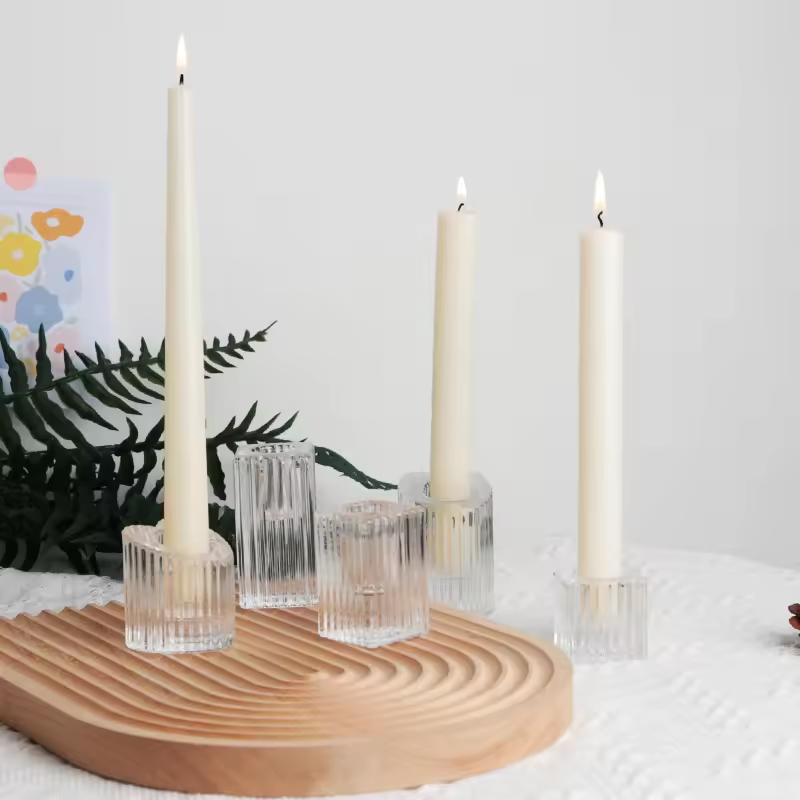 Glass Candle Holders（ Free shipping, delivered to your doorstep）