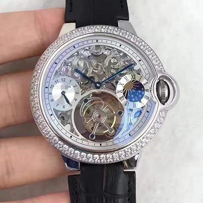 Cartier BALLON BLEU DE TOURBILLON SILVER DIAL