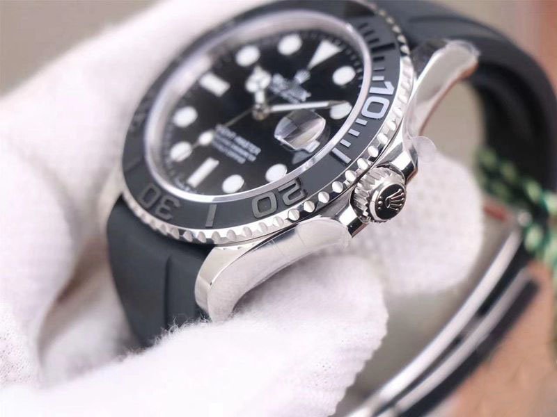 YACHT MASTER M226659-0002 VS FACTORY BLACK DIAL