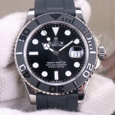 YACHT MASTER M226659-0002 VS FACTORY BLACK DIAL