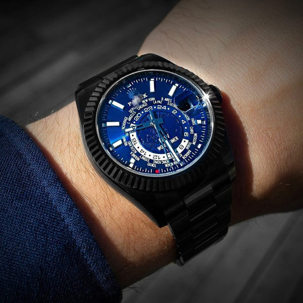 Worldtimer Black DLC Blue