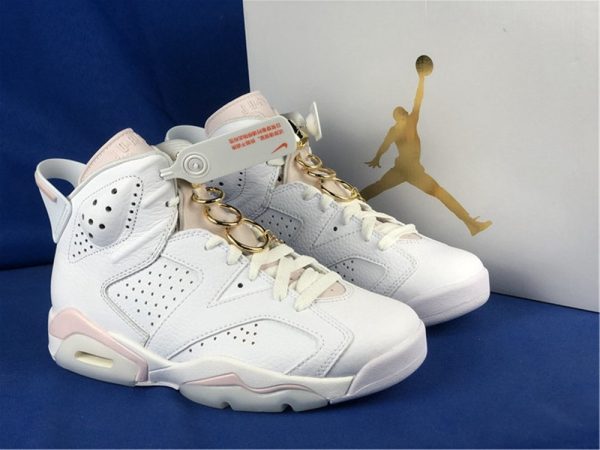 Air Jordan 6 WMNS Gold Hoops