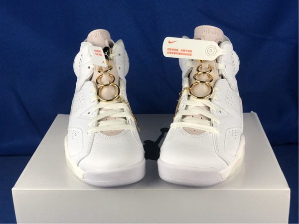 Air Jordan 6 WMNS Gold Hoops