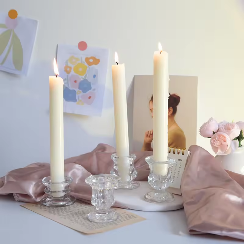 Glass Candle Holders（ Free shipping, delivered to your doorstep）