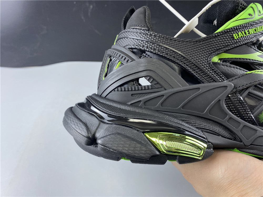 Balenciaga Trainers Track 2.0 black green