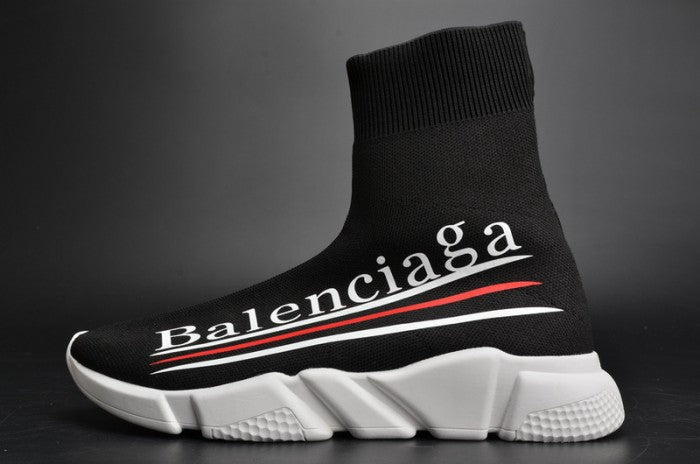 BALENCIAGA LOGO SPEED TRAINER 454484-W05G0-1000