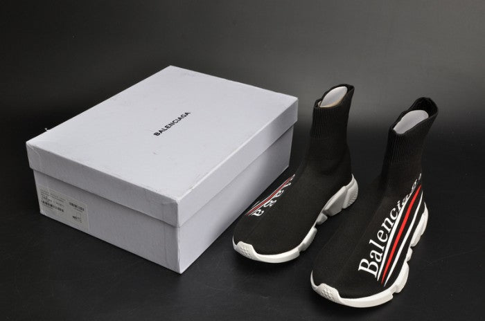 BALENCIAGA LOGO SPEED TRAINER 454484-W05G0-1000