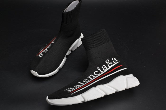 BALENCIAGA LOGO SPEED TRAINER 454484-W05G0-1000