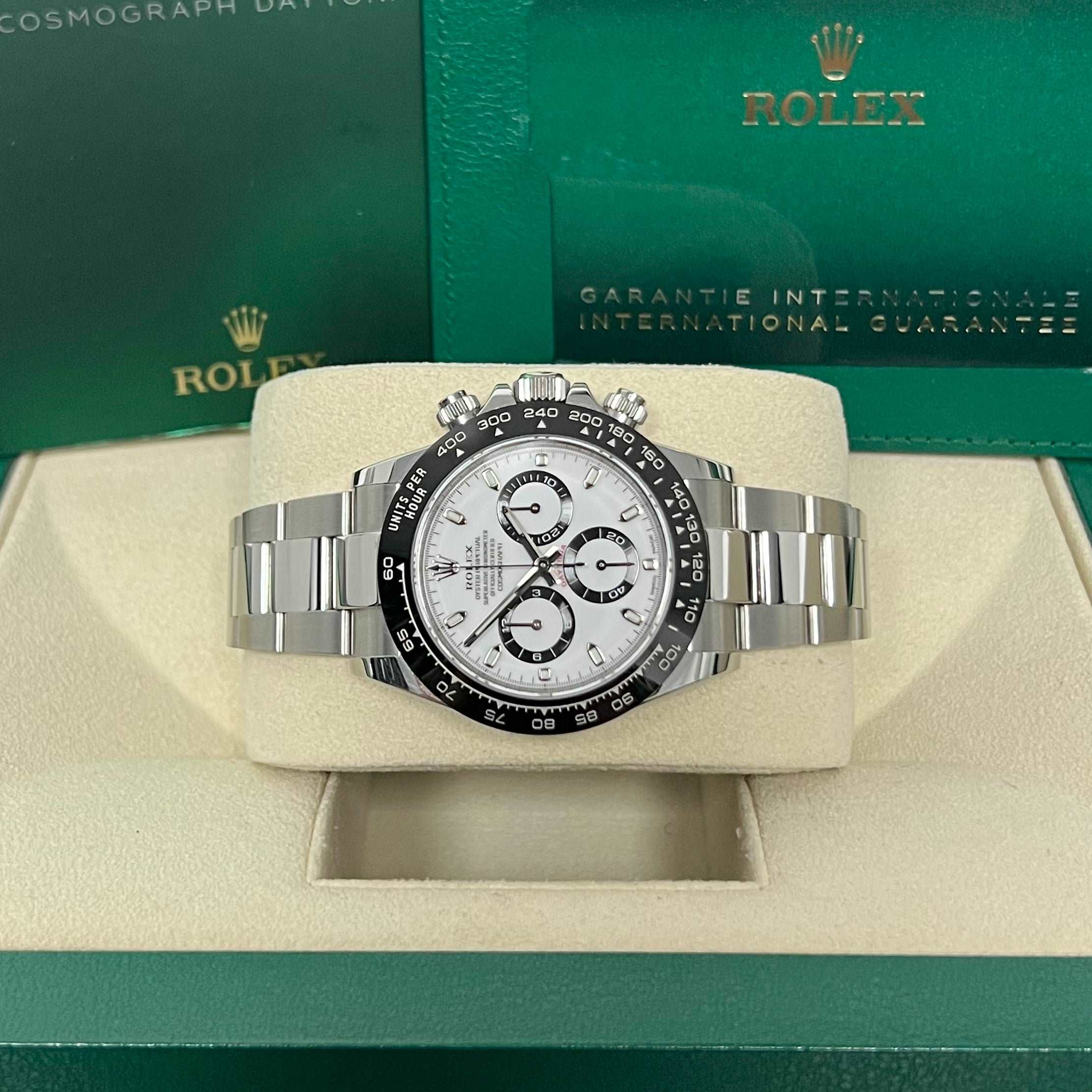 Cosmograph Daytona 116500LN (White Dial)