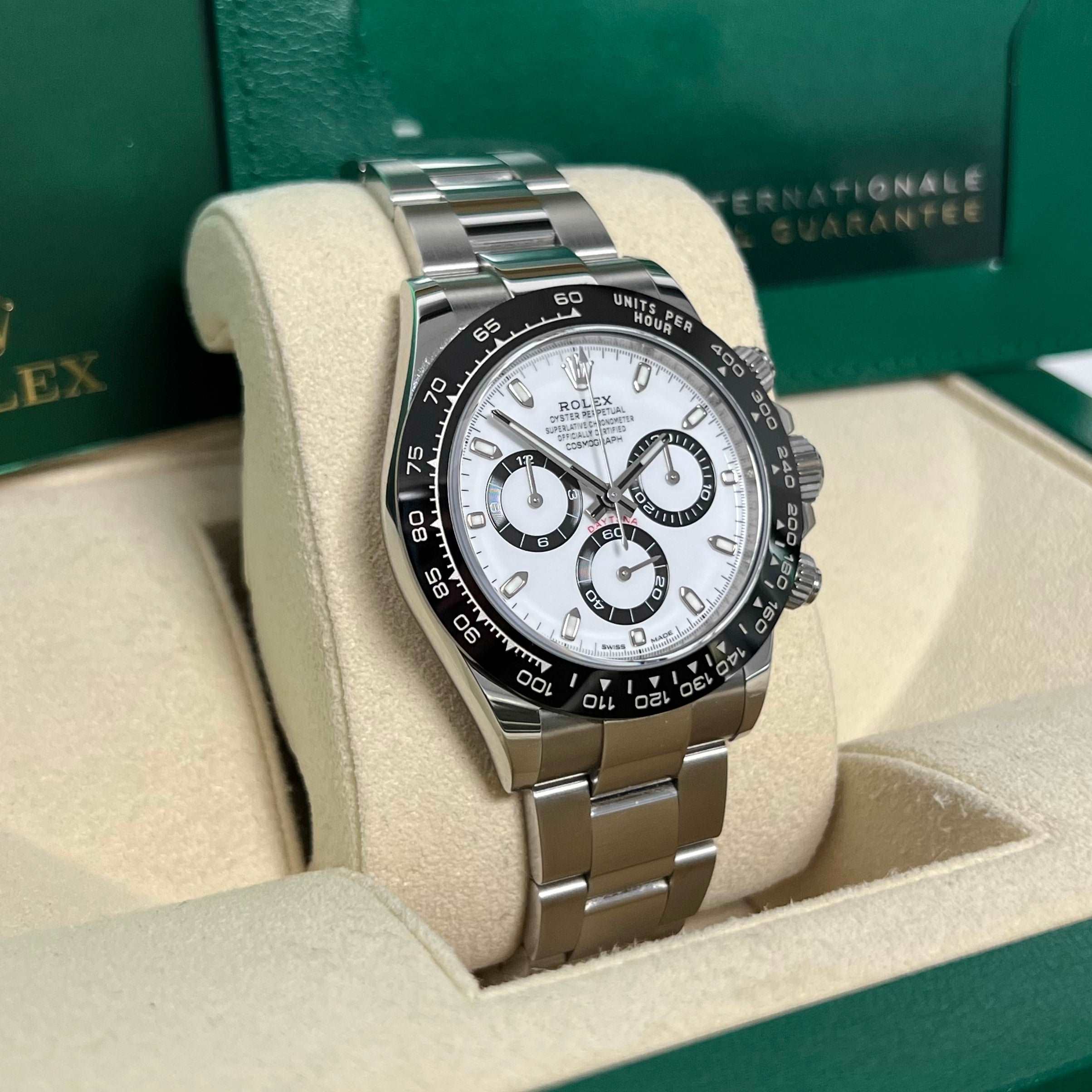 Cosmograph Daytona 116500LN (White Dial)