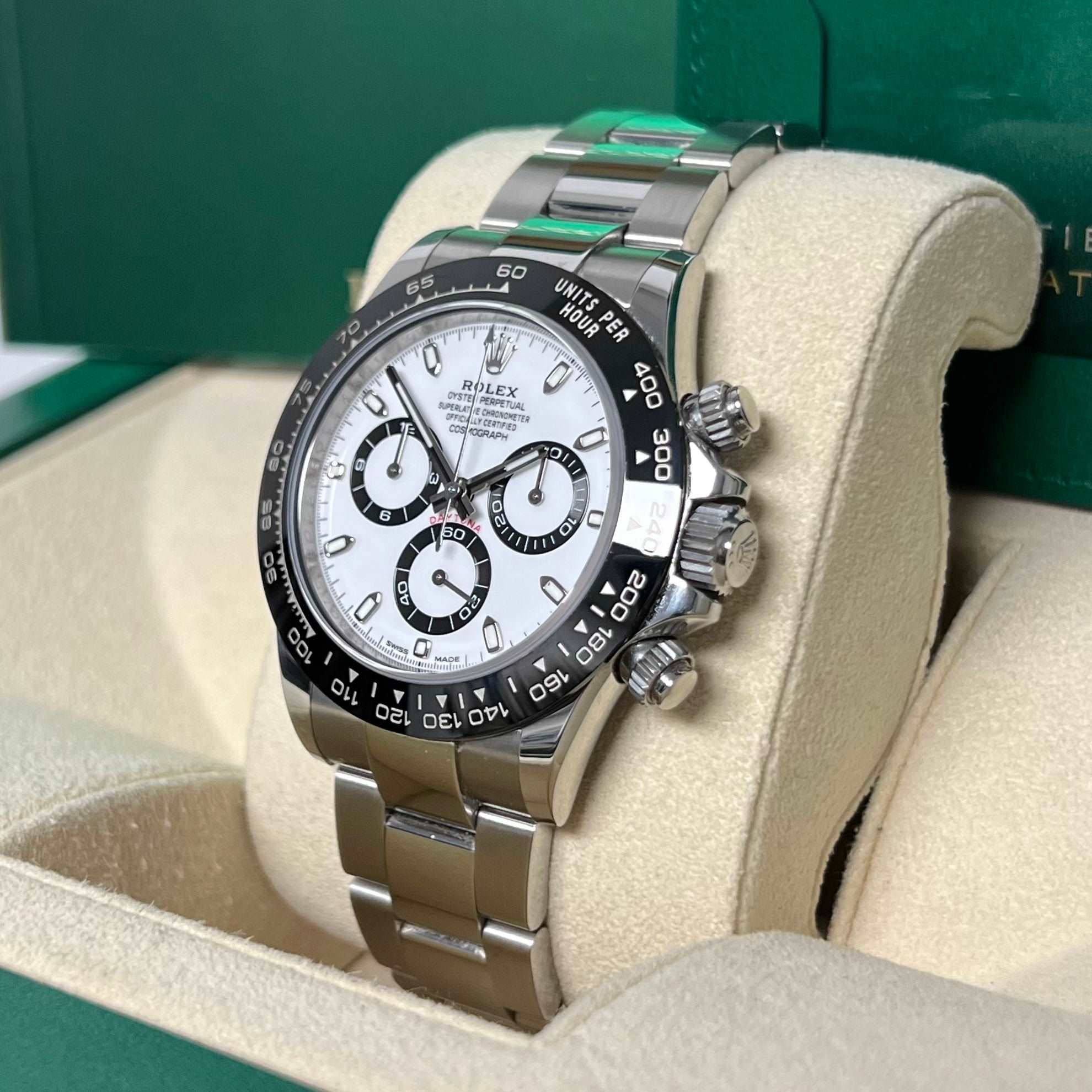 Cosmograph Daytona 116500LN (White Dial)