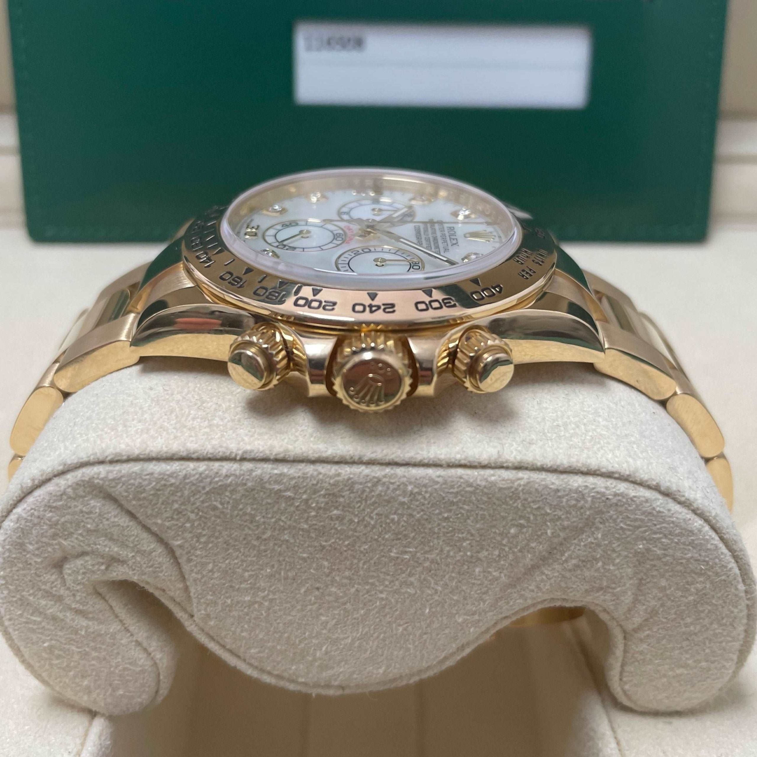 Cosmograph Daytona 116508 (Mother-of-Pearl Diamond Dial)