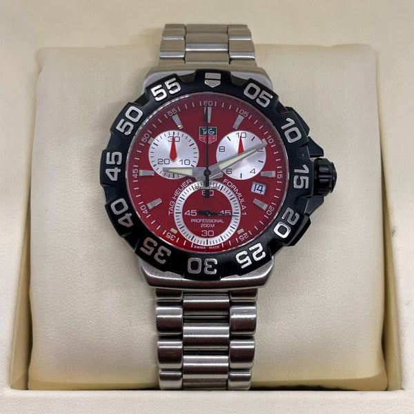 Tag Heuer Men's CAH1112.BA0850 Formula 1 Chronograph Stainless Steel Watch