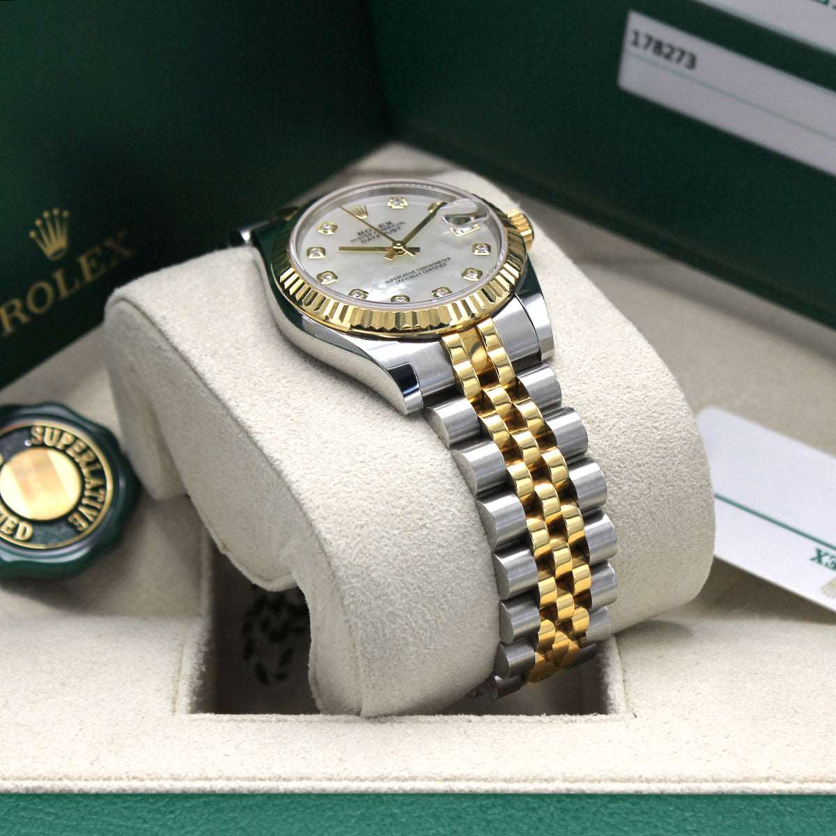 Datejust 31mm Midi 178273 (Mother Of Pearl Diamond Dial)