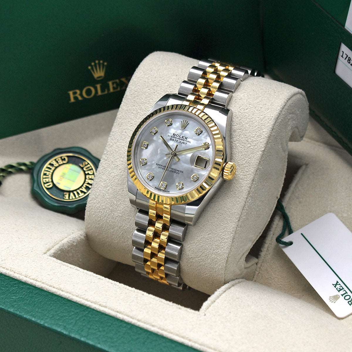 Datejust 31mm Midi 178273 (Mother Of Pearl Diamond Dial)