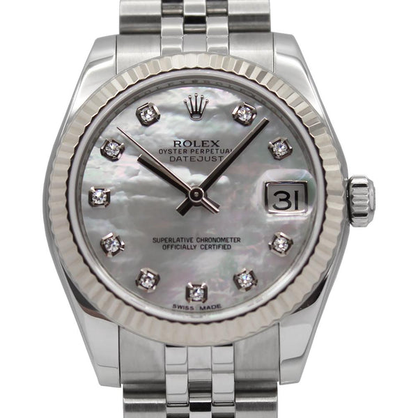 Datejust 31mm Midi 178274 (Mother Of Pearl Diamond Dial)