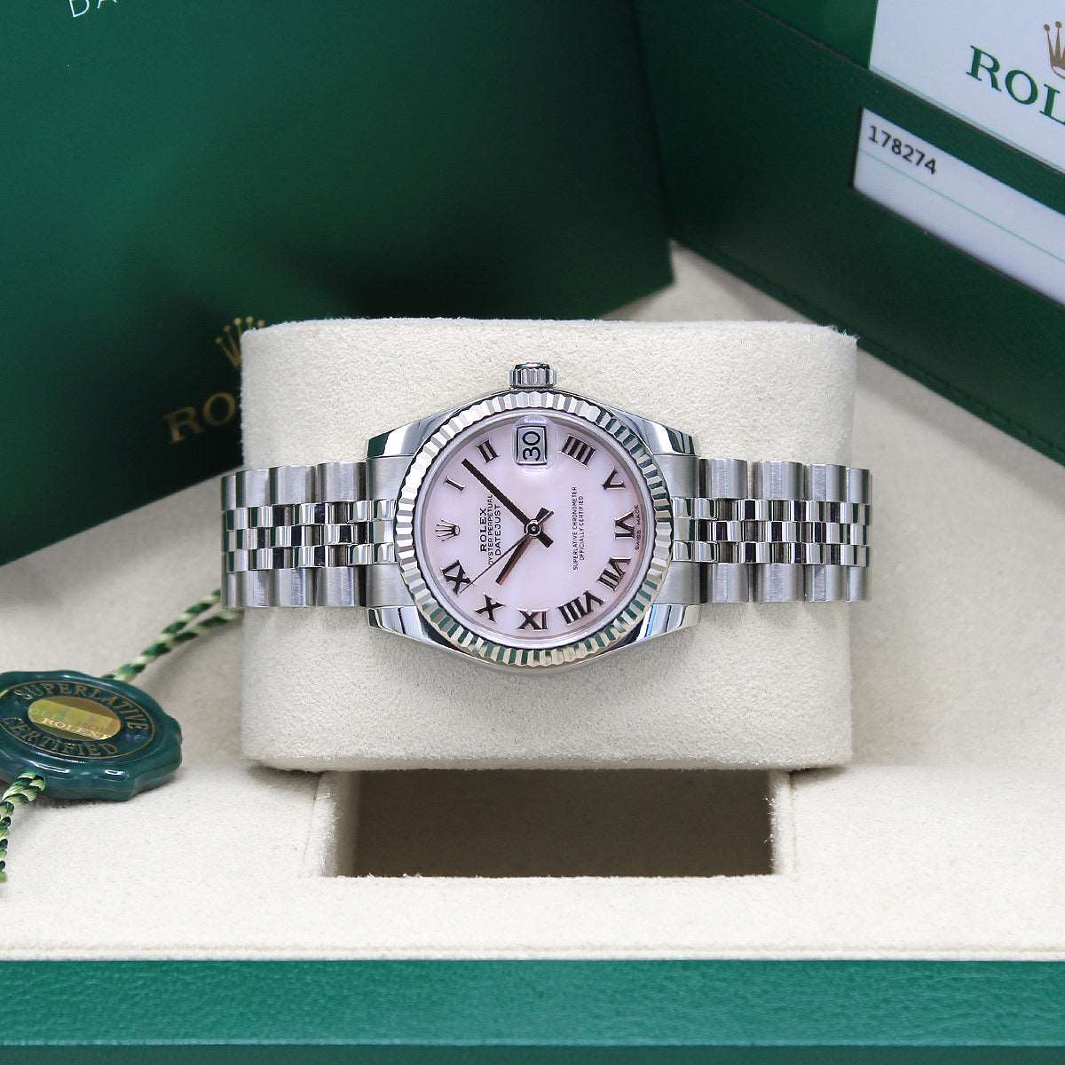 Datejust 31mm Midi 178274 (Mother Of Pearl Roman Numeral Dial)