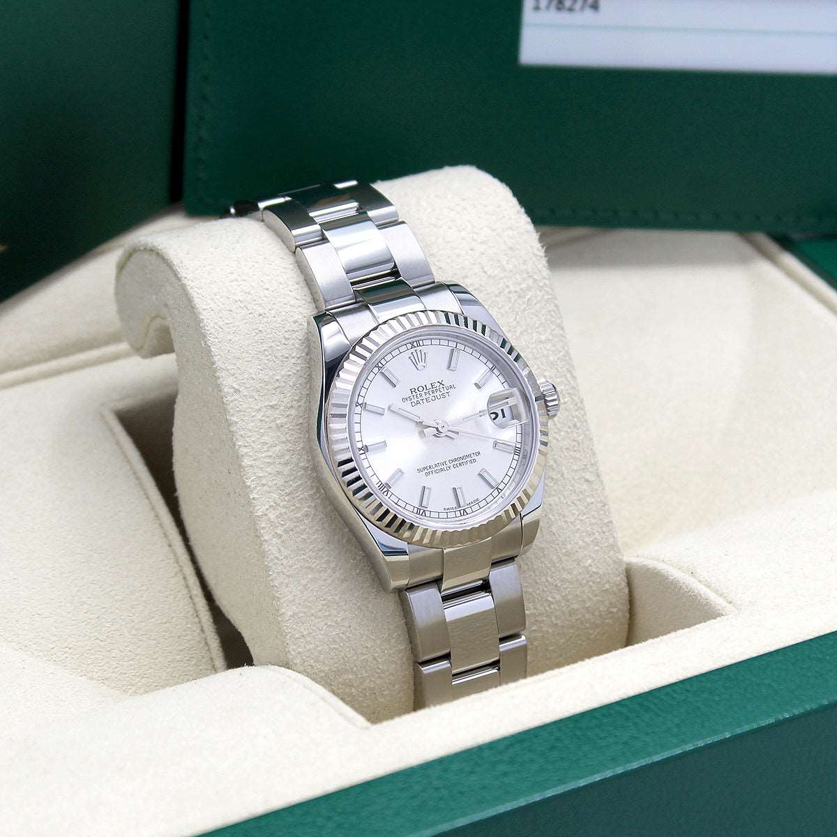 Datejust 31mm Midi 178274 (Silver Baton Dial)