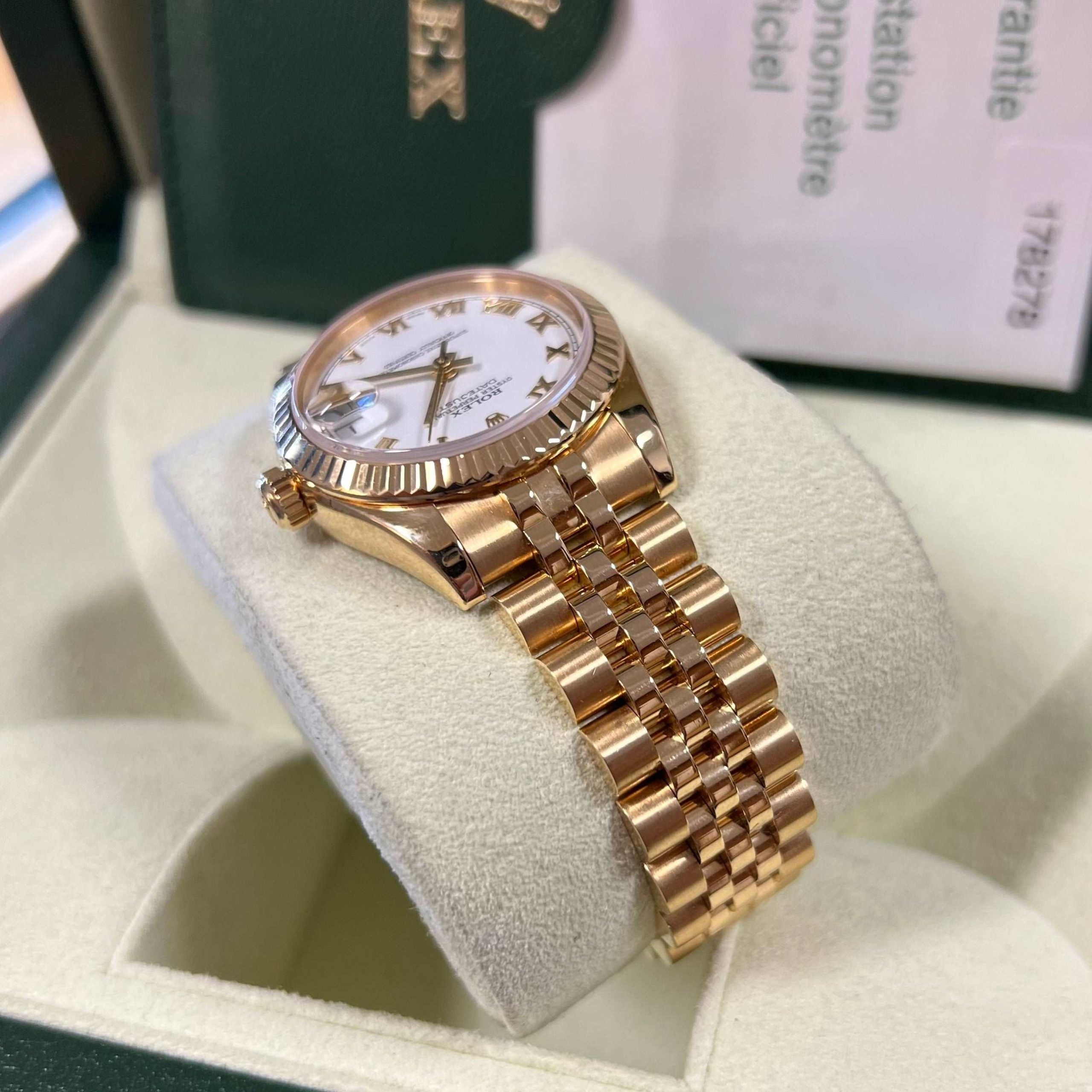 Datejust 31mm Midi 178278 (White Roman Dial)