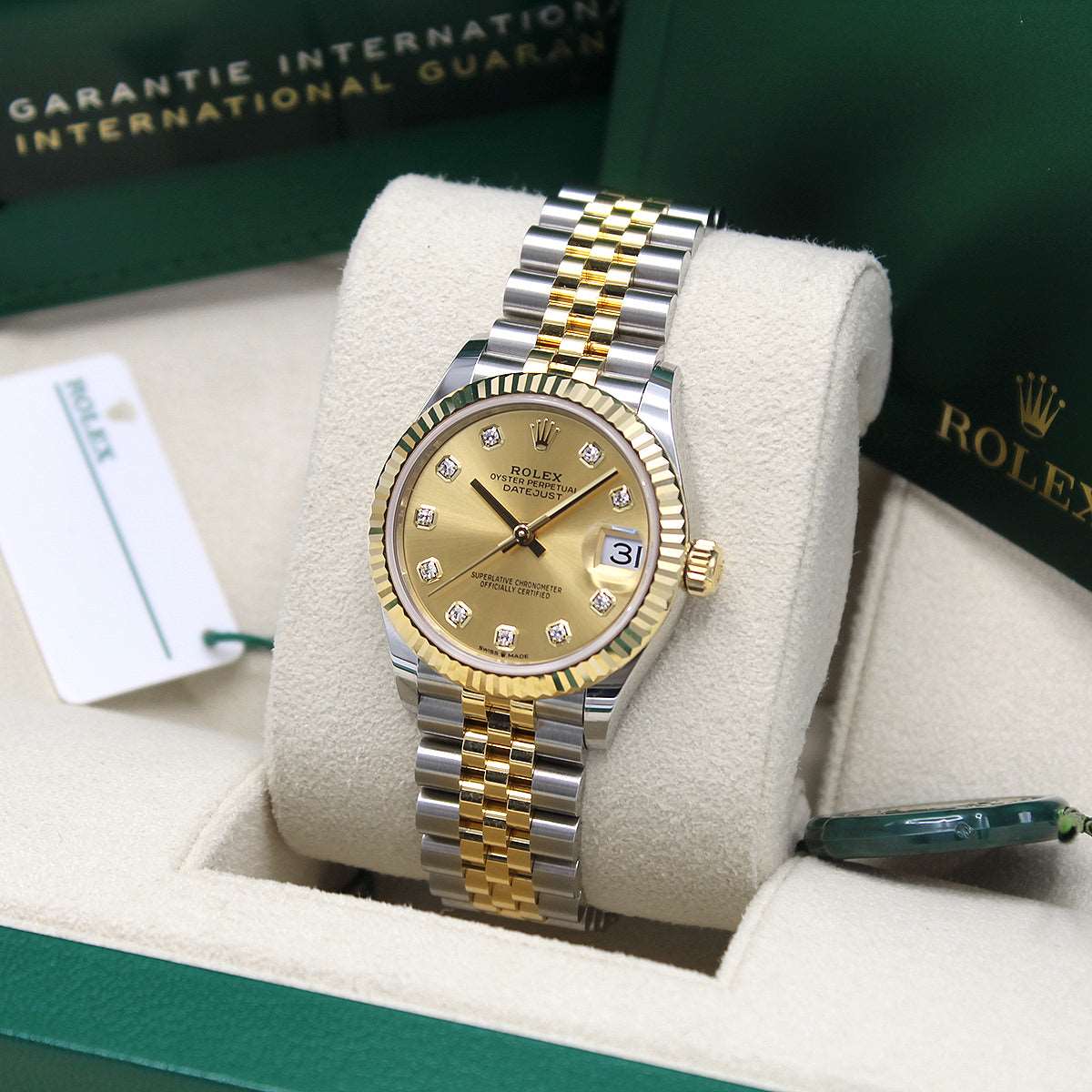 Datejust 31mm Midi 278273 (Champagne Diamond Dial)