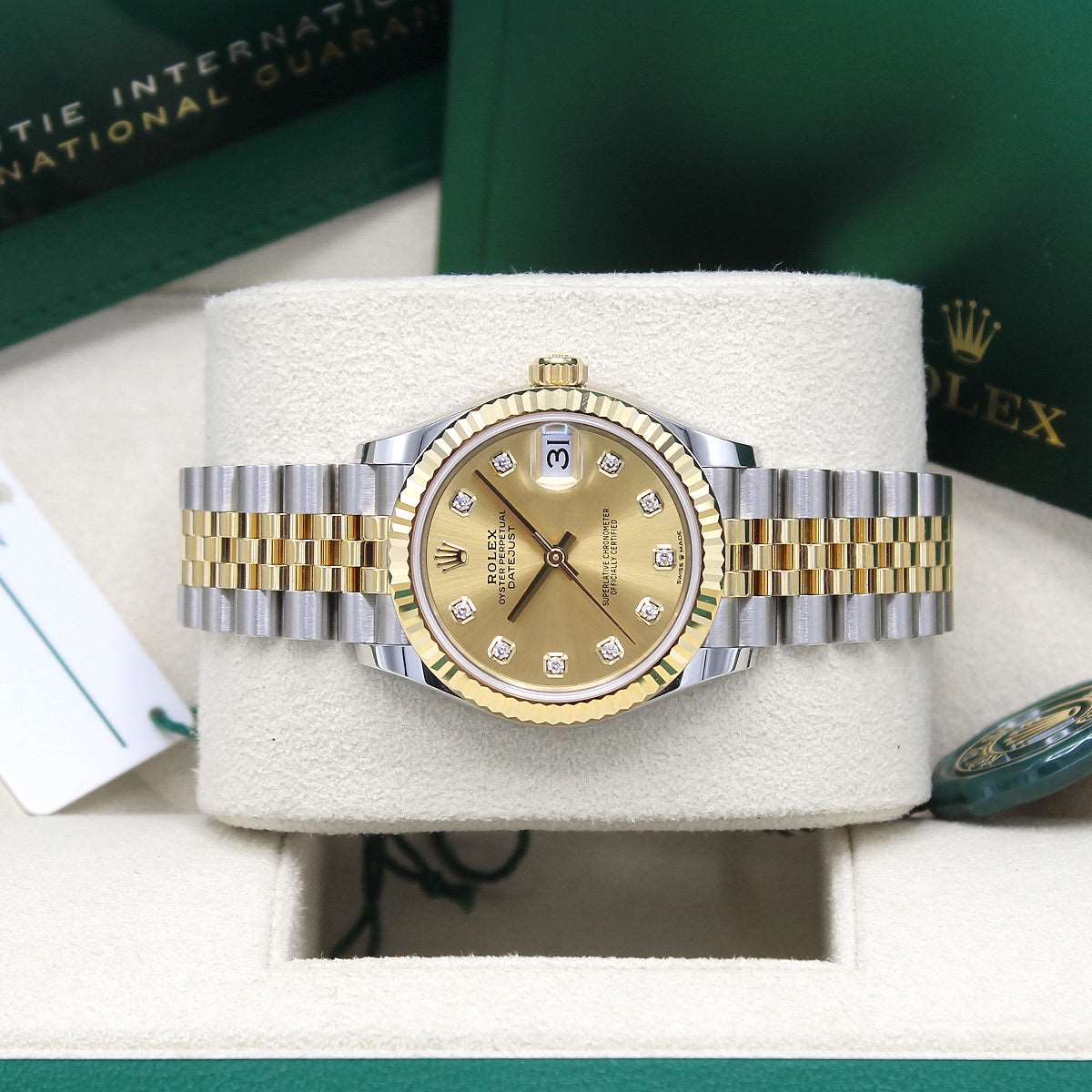 Datejust 31mm Midi 278273 (Champagne Diamond Dial)