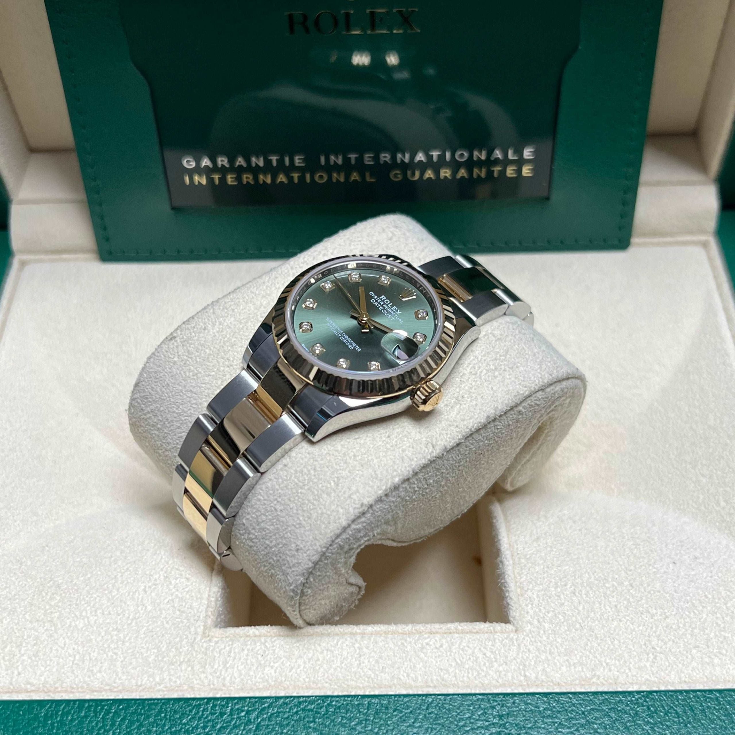 Datejust 31mm Midi 278273 (Olive Green Diamond Dial)