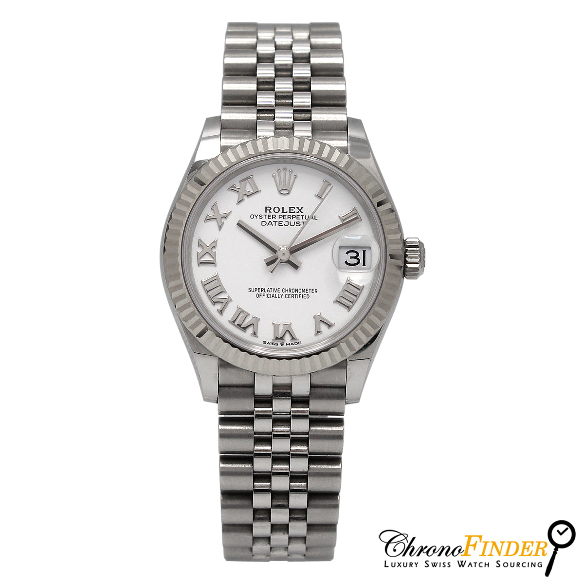 Datejust 31mm Midi 278274 (White Roman Numeral Dial)