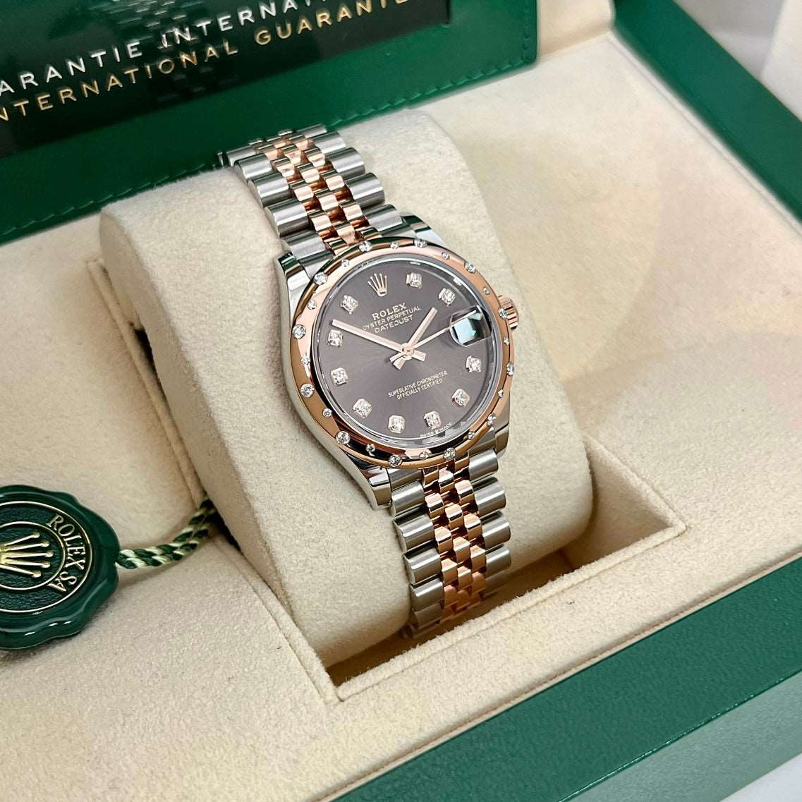 Datejust 31mm Midi 278341RBR (Chocolate Diamond Dial)