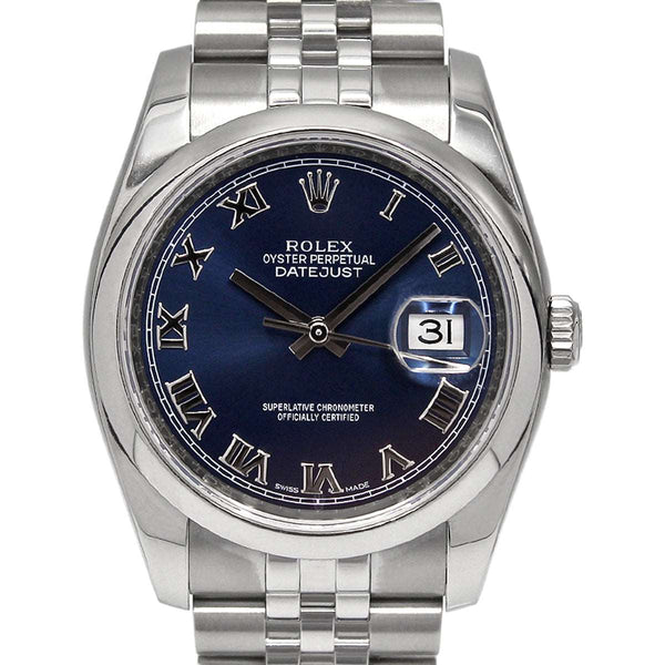 Datejust 36 116200 (Navy Blue Roman Dial)