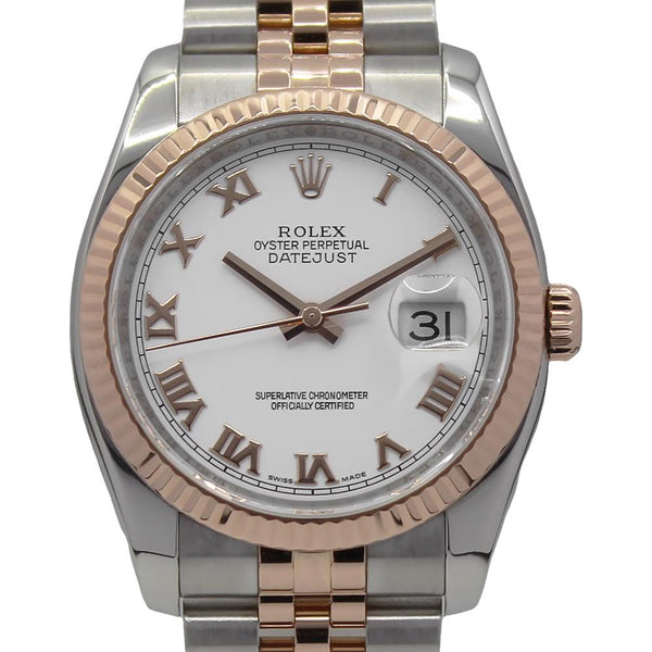 Datejust 36 116231 (White Roman Numeral Dial)