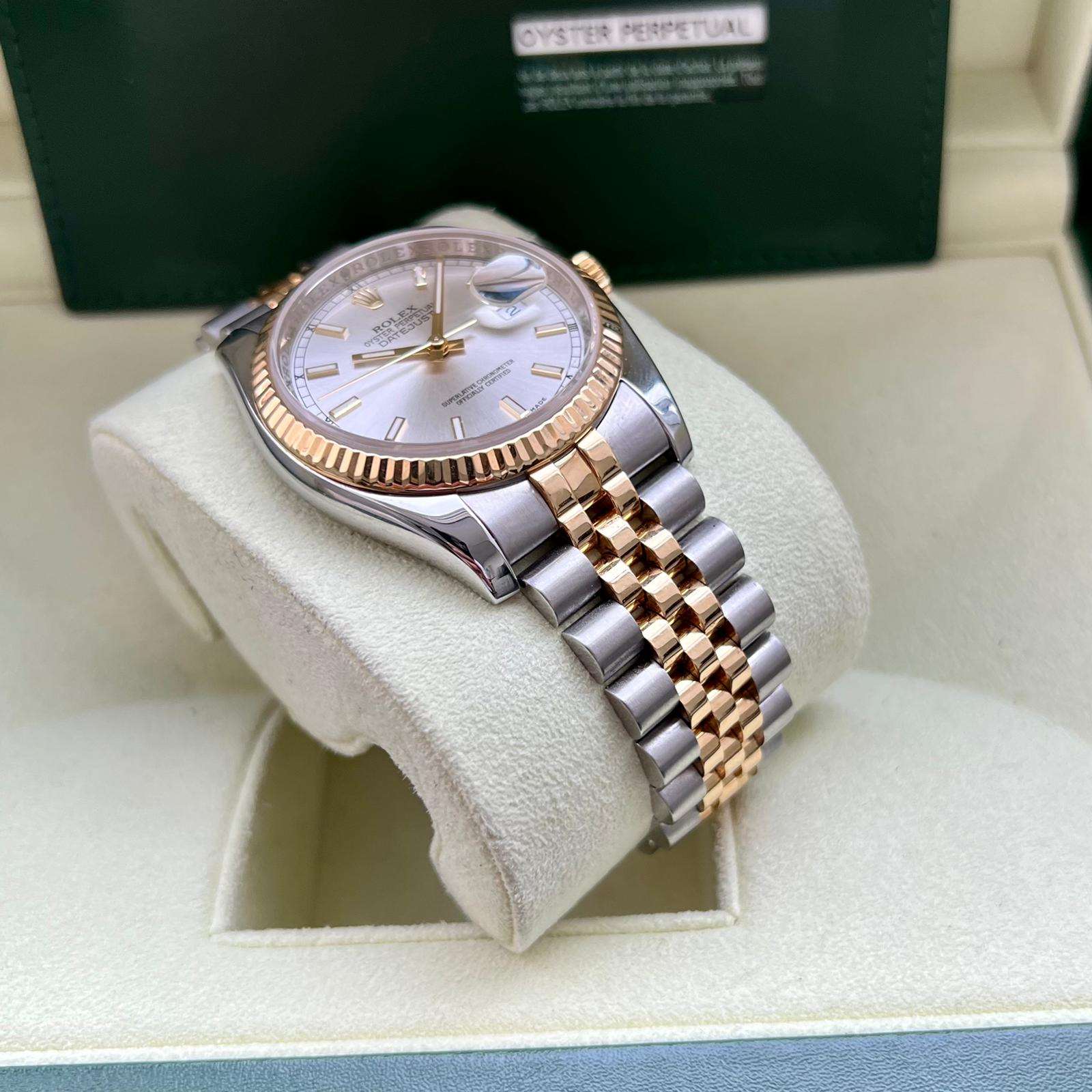 Datejust 36 116233 (Silver Baton Dial)