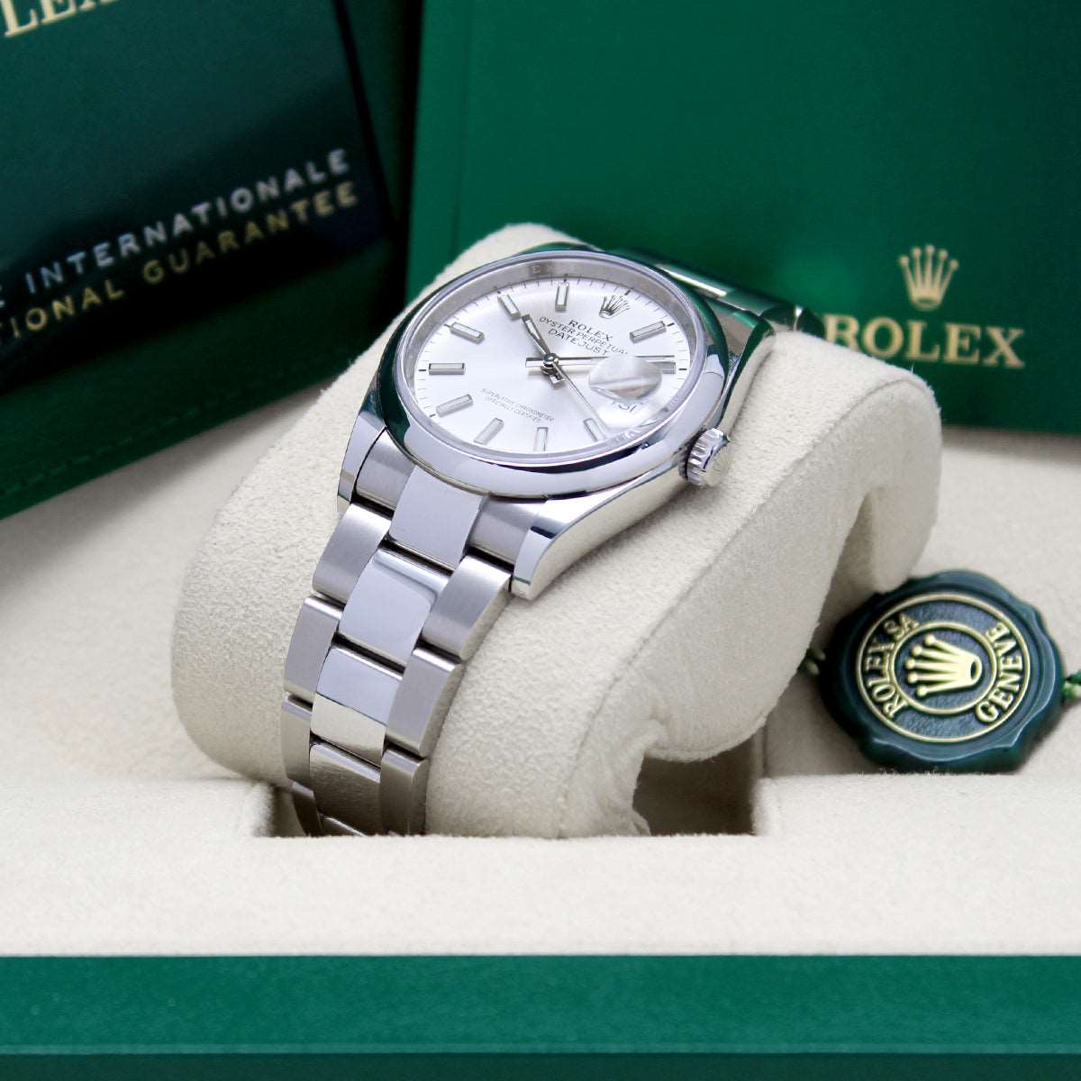 Datejust 36 126200 (Silver Baton Dial)