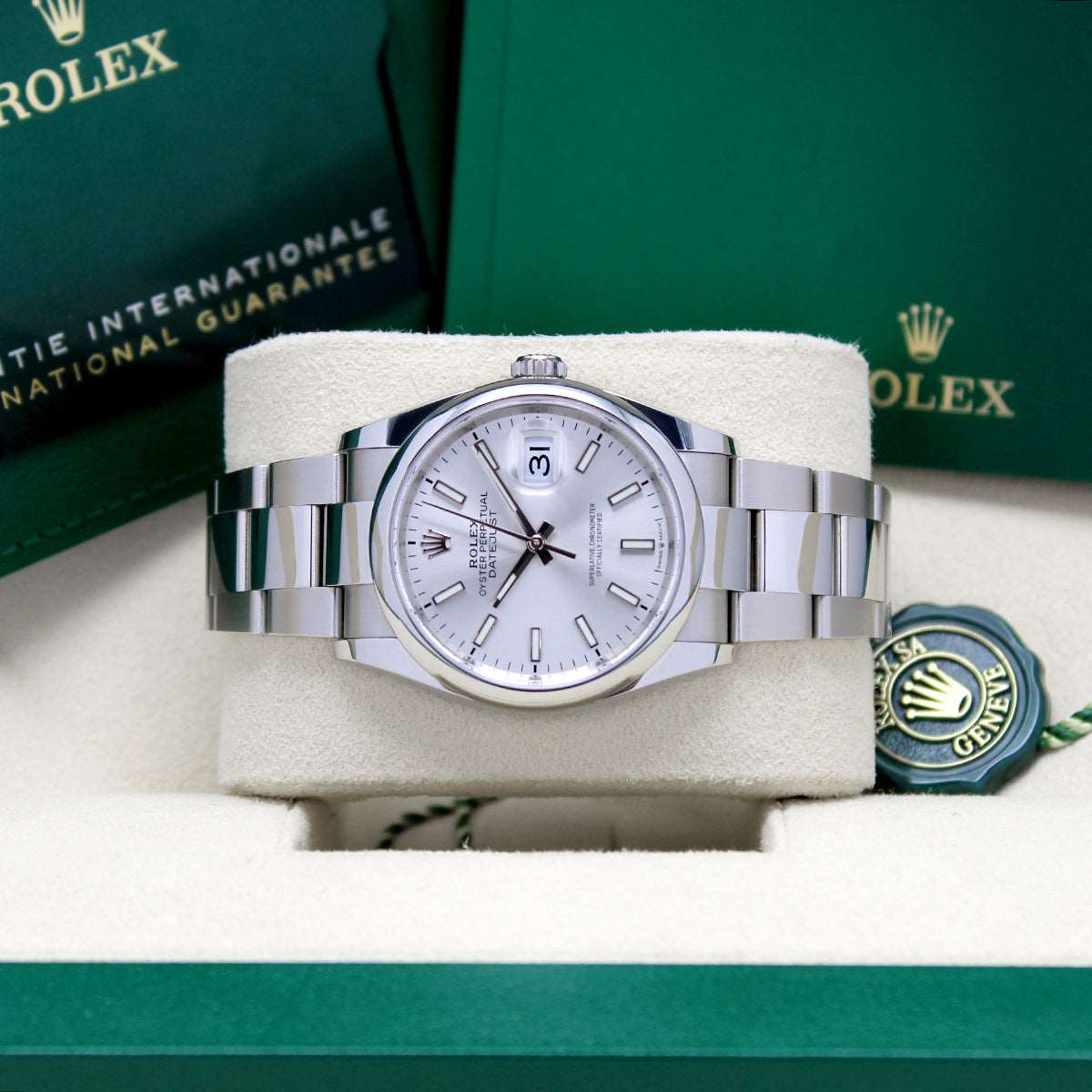 Datejust 36 126200 (Silver Baton Dial)