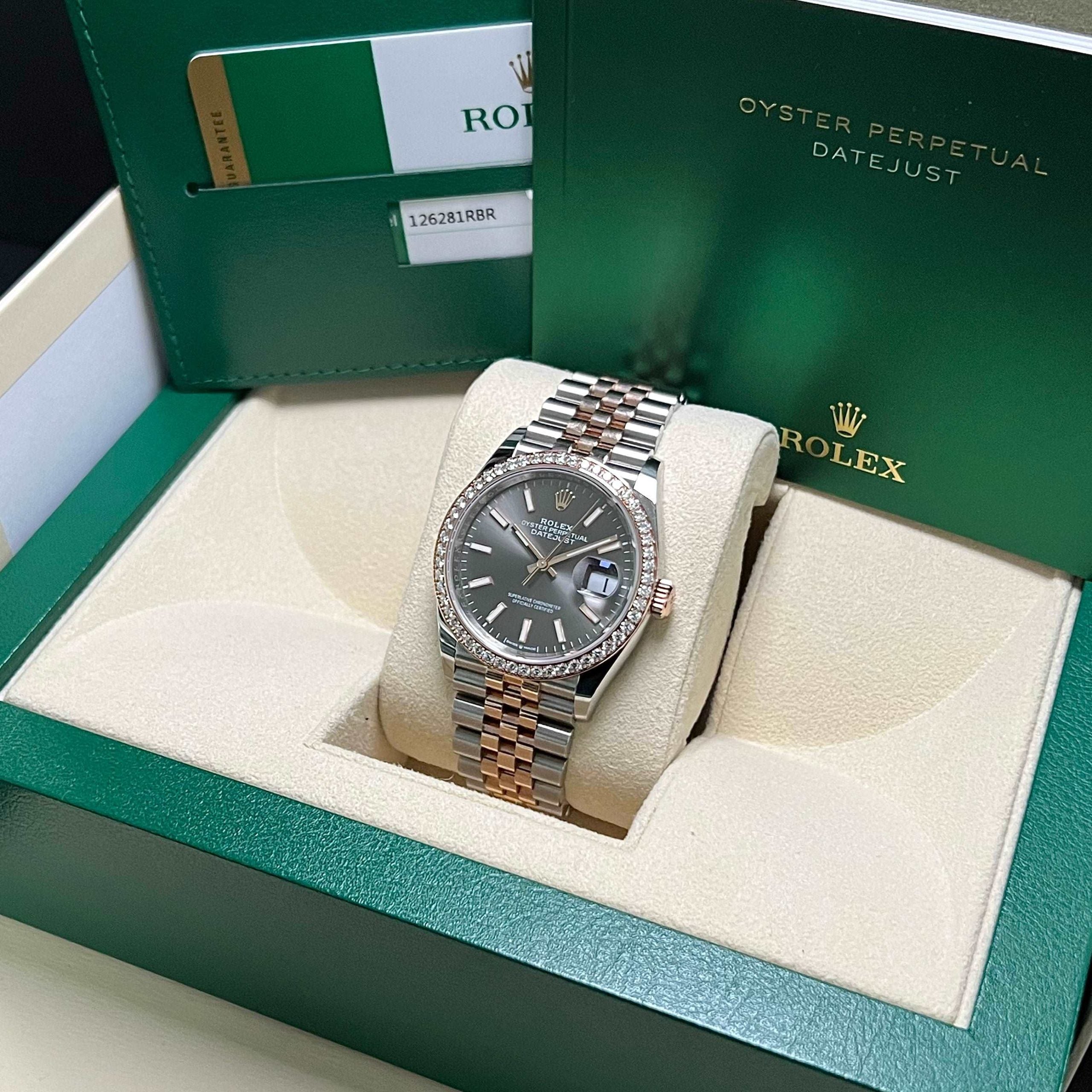 Datejust 36 126281RBR (Rhodium Dial)