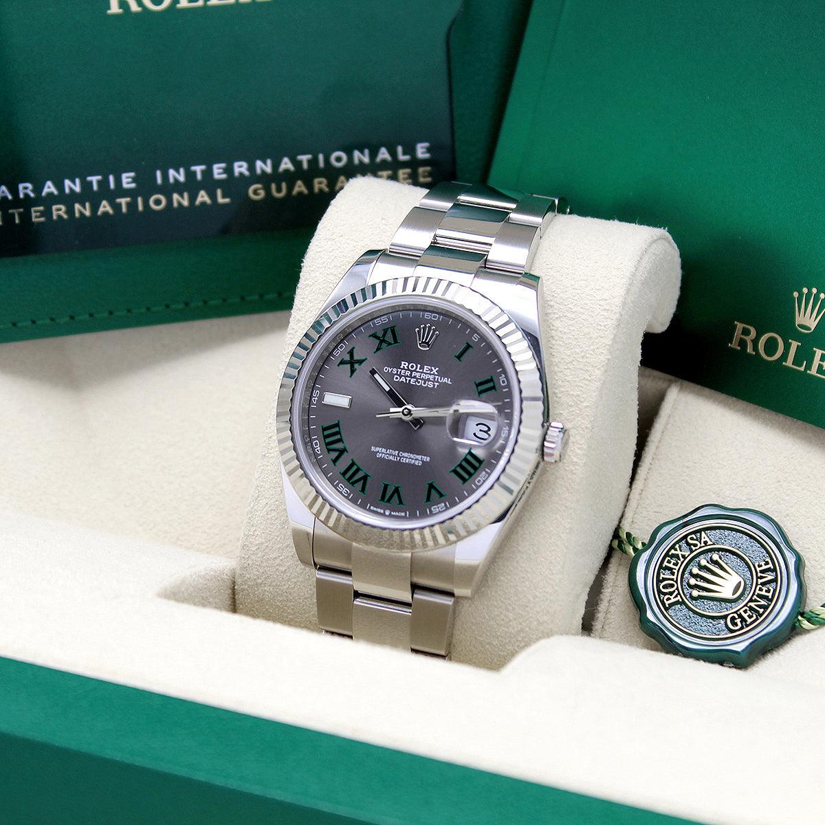 Datejust 41 126334 (Wimbledon Dial)