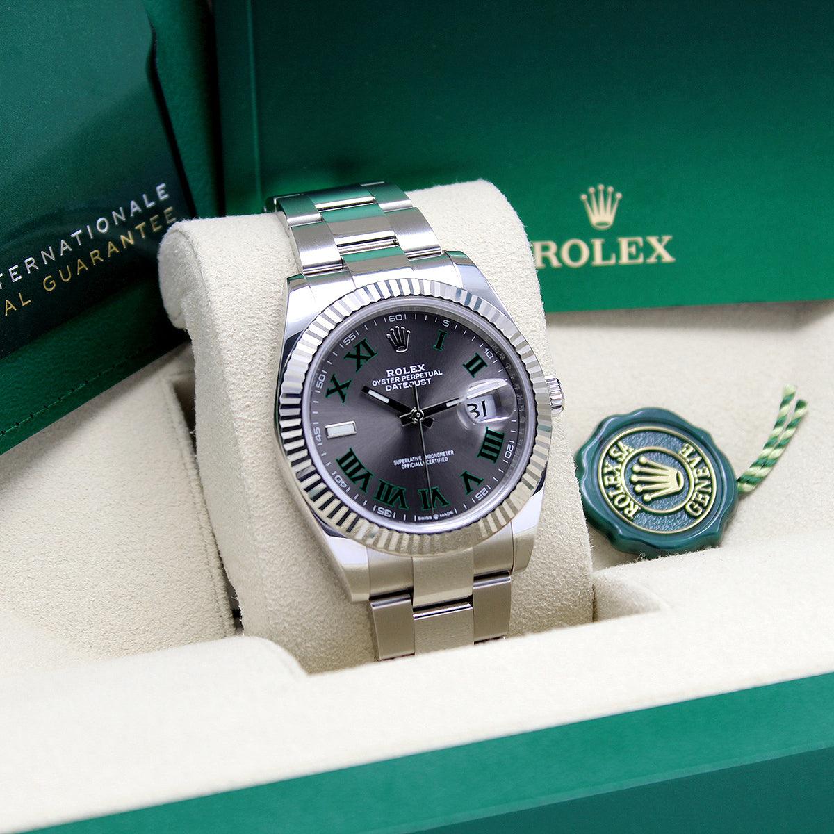 Datejust 41 126334 (Wimbledon Dial)